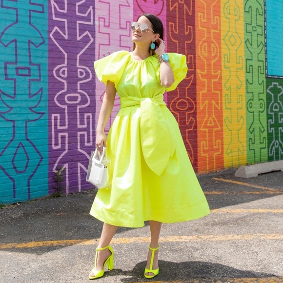 Christopher John Rogers x Target Neon Dress - New NWT SIZE SMALL - Picture 1 of 1